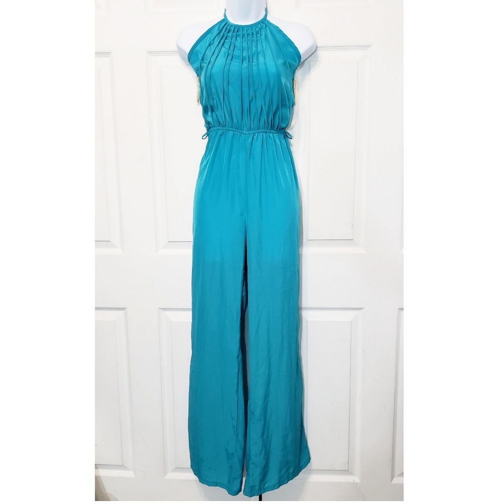 *SOLD* NWT NaNa Halter Pants Jumpsuit - Picture 1 of 8